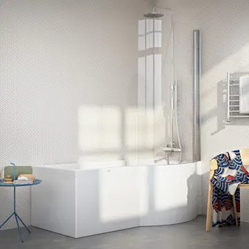 L-Panel Nordhem til Badekar Solvik