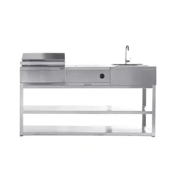 Frittstående Utekjøkken Myoutdoorkitchen Nordic Line Visby