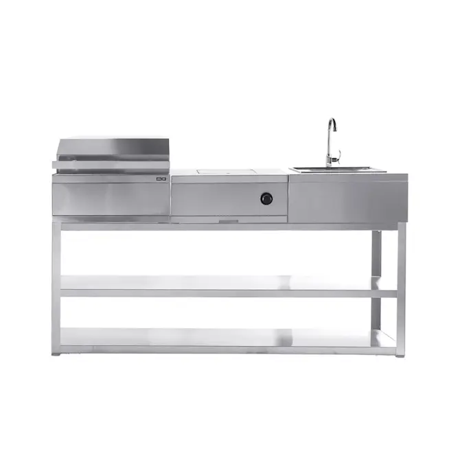 Frittstående Utekjøkken Myoutdoorkitchen Nordic Line Visby