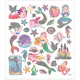 Klistremerker Creativ Company Havfrue 15x16,5 cm