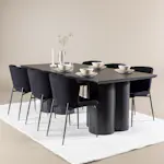 Spisegruppe Venture Home Olivia 210 med 6 stk Modesto Stoler