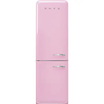 Kombiskap Kjøleskap/Fryser Smeg FAB32LPK6 Rosa 50's Style