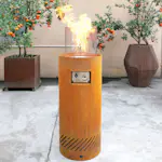 Gasspeis Lyfco Cortenstål Fredrika