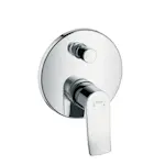 Badekarbatteri Hansgrohe Metris for Innbygning