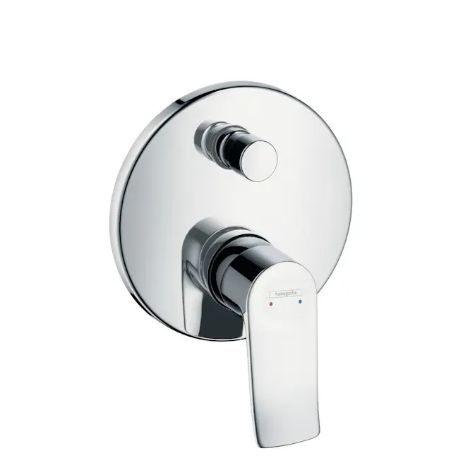 Badekarbatteri Hansgrohe Metris for Innbygning