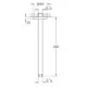 Duscharm till tak Grohe Rainshower 292 mm
