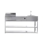 Frittstående Utekjøkken Myoutdoorkitchen Nordic Line Visby