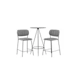 Spisegruppe Venture Home Bistro Ø60 cm med 2 stk Bell Stoler