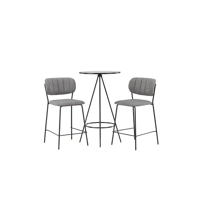 Spisegruppe Venture Home Bistro Ø60 cm med 2 stk Bell Stoler