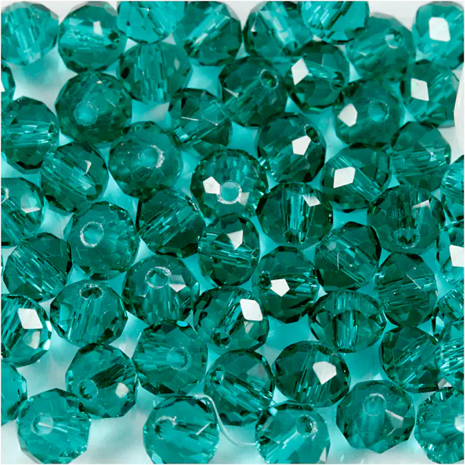 Facettperler Creativ Company Hull Str 1 mm 45 stk/1 Pk