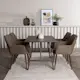 Spisegruppe Venture Home Kaseidon med 4 stk Tomorrow Stoler