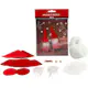 Materiellsett Creativ Company Mini DIY Kit Nisse 2 Stk/1 Sett
