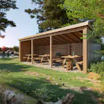 Picknickbod PLUS Nordic 14 m2