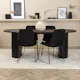 Spisegruppe Venture Home Bianca med 4 Muscot Stoler