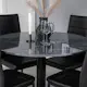 Spisegruppe Venture Home Estelle med 4 Sly Stoler Kunstlær