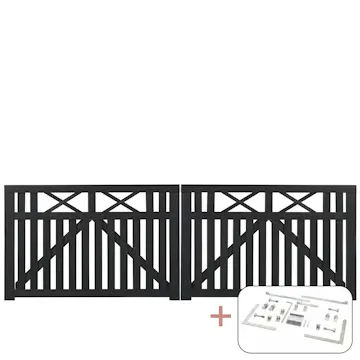 Port PLUS Vinesse Dobbel med Beslag 300x98 cm