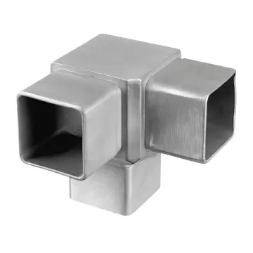 Kobling Herrljunga Ledstångsfabrik 90° 3-veis Innendørs