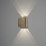 Vegglampe Gnosjö Konstsmide Cheri Messing