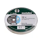 Kappeskiver Metabo Metal/Inox 125x1,0x22,23 10 stk
