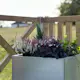 Blomsterkasse Recal Corten 57x57x55