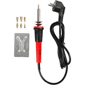 Sviapparat Creativ Company Svart Rød Str 19x3 cm 1 stk