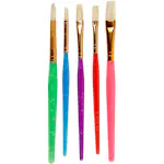 Barnepensler Creativ Company Str 8+12+18 Ass Farger 5 Stk/1 Pk