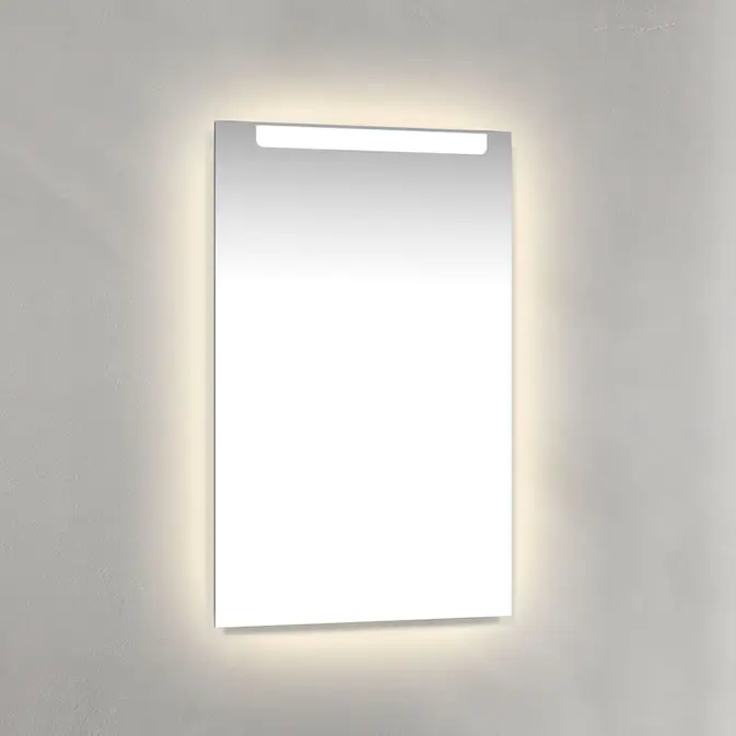 Spegel Macro Design Crown Ambilight Infälld belysning