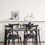 Spisegruppe Venture Home Tempe med 4 Crosett Stoler