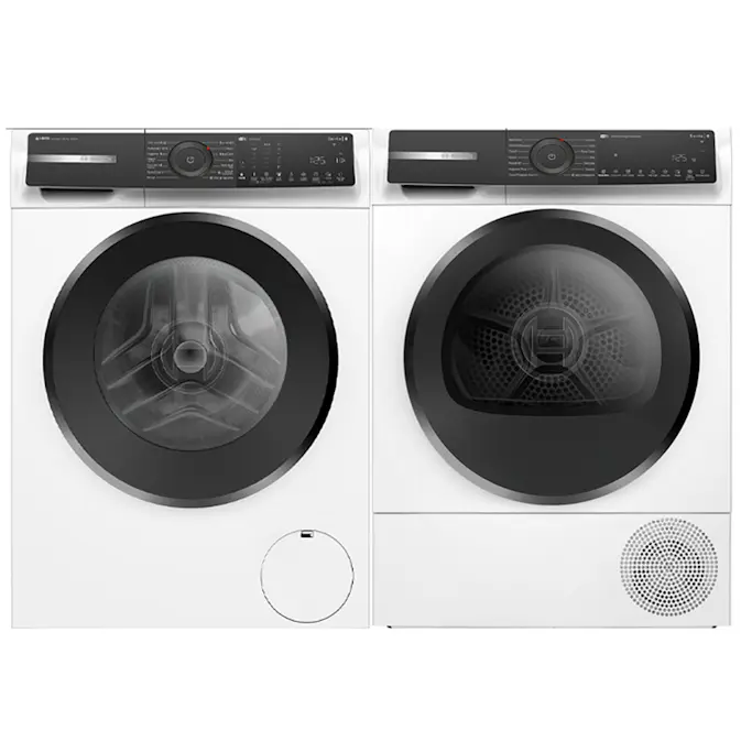 Vaskemaskin med Tørketrommel Bosch WGH256AESN-WQH245B9SN Serie 6 i-DOS Hvit