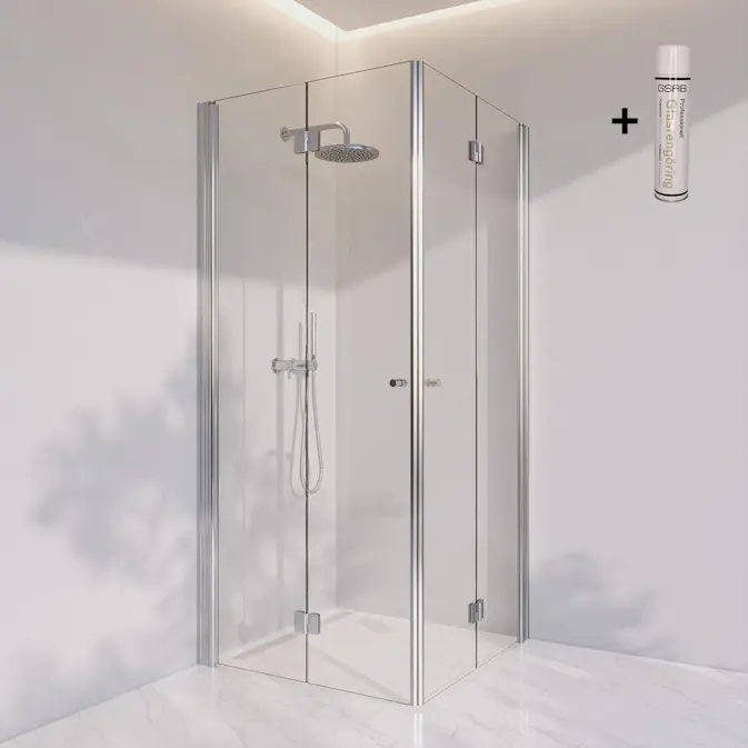 Duschhörn Invitrea Prime PH33 med Glasrengöring