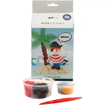Materiellsett Creativ Company Peter the Pirate 1 Sett/Pk
