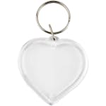 Nøkkelring Creativ Company Berlocker Hjerte Str 40x40 mm 25 Stk/1 Pk