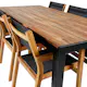 Spisegruppe Venture Home Bois med 6 Velle Stoler