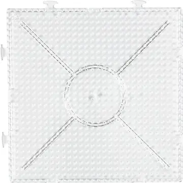 Perleplate Creativ Company Str 15x15 cm
