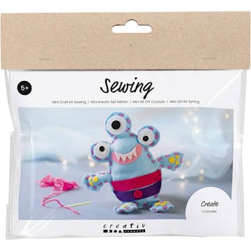 Hobbysett Creative Company Mini DIY Kit Filtmonster Sying