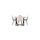 Spisegruppe Venture Home Durango Ø120 cm med 4 stk Polar Stoler