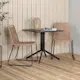Cafésett Venture Home Wille med 2 Lumi Spisestoler