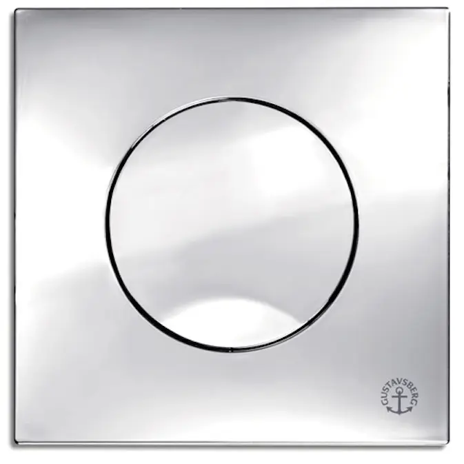 Spolknapp Gustavsberg Enkel