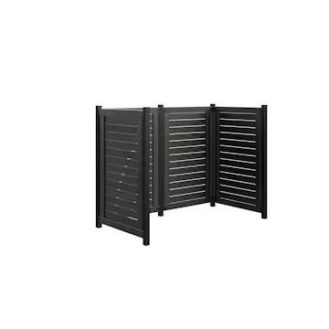 Renovasjonsskjul PLUS Lund 165×85×124 cm