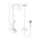 Takduschset Hansgrohe Raindance Select 360 Showerpipe med Badkarsblandare