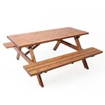 Benkebord Eden Wood Picknick 150