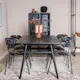 Spisegruppe Venture Home Sleek med 4 Arrow Stoler