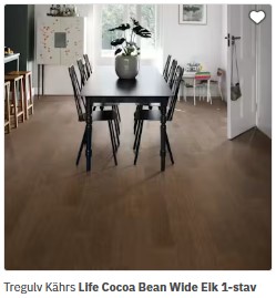 Tregulv Life Cocoa Bean Wide fra Kährs