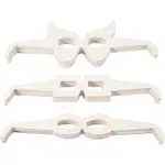 Briller Creativ Company Hvit L32 cm 230 g 160 stk/1 Pk