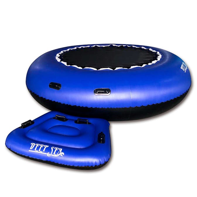 Vanntrampoline Deep Sea Water Trampoline med Plattform
