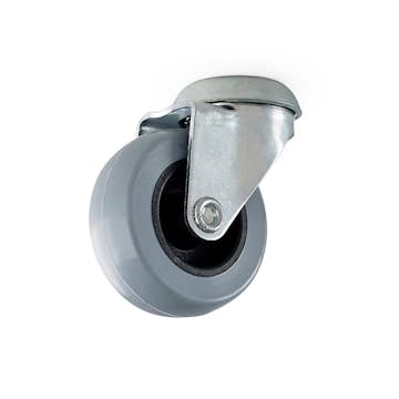 Møbelhjul Habo med Sentrumshull