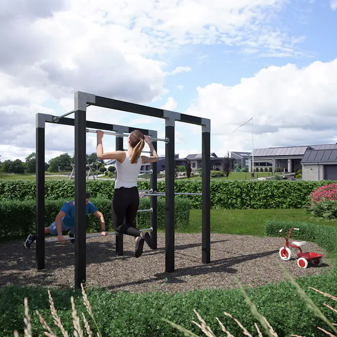 Klatrestativ PLUS Outdoor Fitness Modell 2