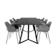 Spisegruppe Venture Home Marina med 6 Comfort Plastic Stoler