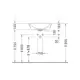 Tvättställ Duravit Starck 1 044753