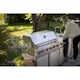Oppvaskbenk Modul Myoutdoorkitchen Stainless Collection med Oppbevaringsskap